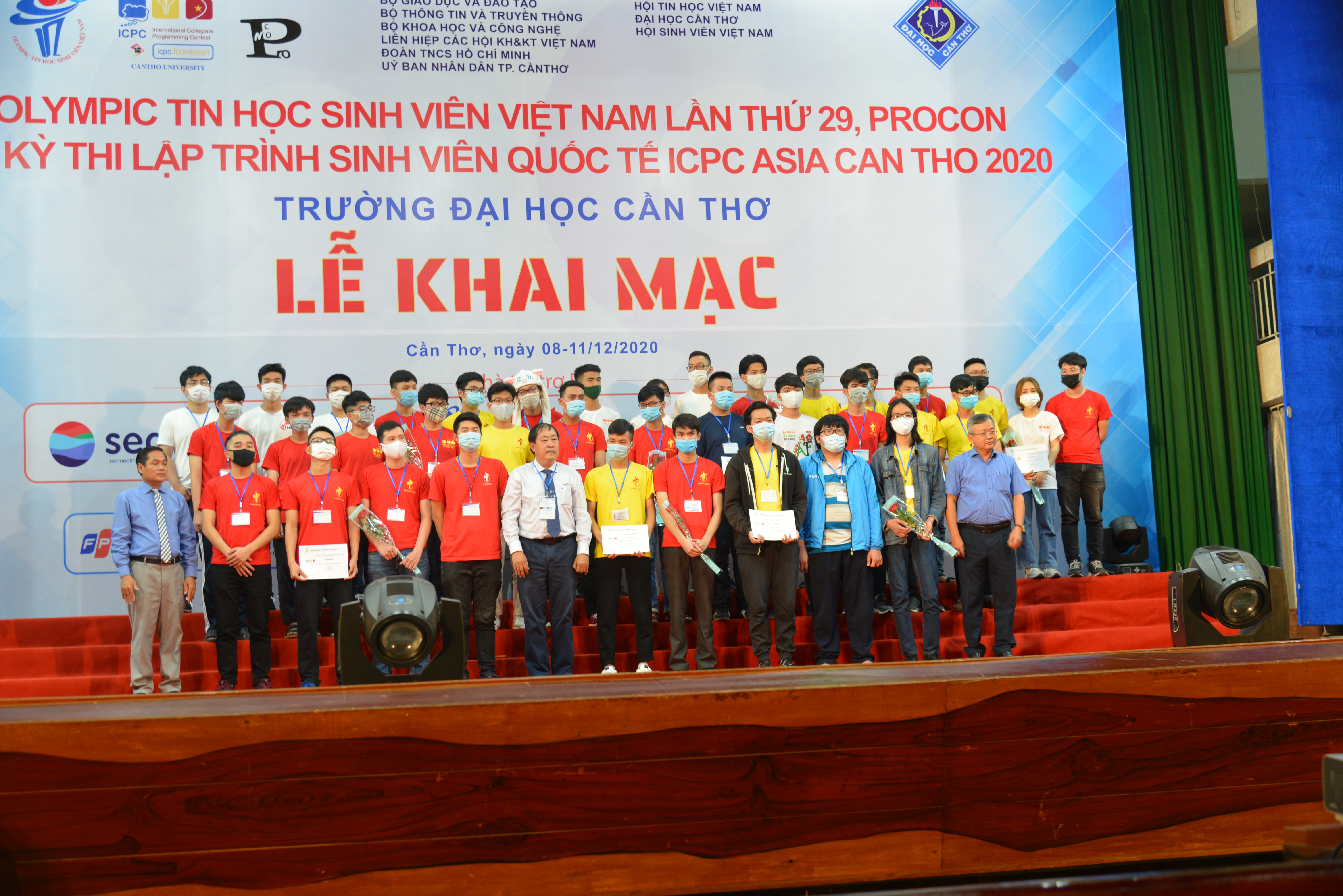 Kỳ thi OLP’20 - PROCON - ICPC Asia Can Tho 2020 có 64 trường ĐH&CĐ tham dự