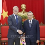 Tổng Bí thư Tô Lâm tiếp Giám đốc Tập đoàn A.P.Moller - Maersk