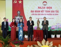 Tổng Bí thư Tô Lâm dự Ngày hội Đại đoàn kết dân tộc tại phường Ba Đình, Hà Nội