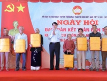 Chủ tịch nước Lương Cường dự Ngày hội Đại đoàn kết toàn dân tại Đà Nẵng