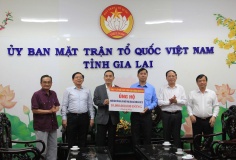 Nutifood ủng hộ 10 tỷ đồng hỗ trợ người dân gia lai bị ảnh hưởng bởi bão Kalmaegi