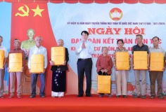 Chủ tịch nước Lương Cường dự Ngày hội Đại đoàn kết toàn dân tại Đà Nẵng