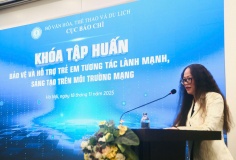 Phát huy vai trò của báo chí trong bảo vệ trẻ em trên môi trường mạng