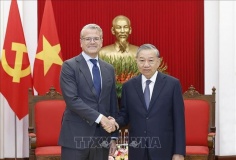 Tổng Bí thư Tô Lâm tiếp Giám đốc Tập đoàn A.P.Moller - Maersk