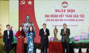 Tổng Bí thư Tô Lâm dự Ngày hội Đại đoàn kết dân tộc tại phường Ba Đình, Hà Nội