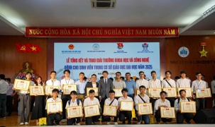 Khi đam mê khoa học cất cánh: Những công trình xuất sắc tại Giải thưởng KHCN Sinh viên 2025