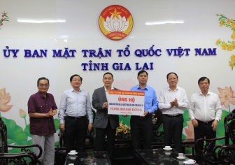 Nutifood ủng hộ 10 tỷ đồng hỗ trợ người dân gia lai bị ảnh hưởng bởi bão Kalmaegi