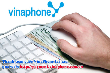 Thêm kênh thanh toán cước VinaPhone qua web