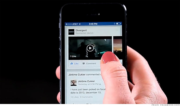 Quảng cáo video Facebook nay sắp có thể sử dụng để mua hàng