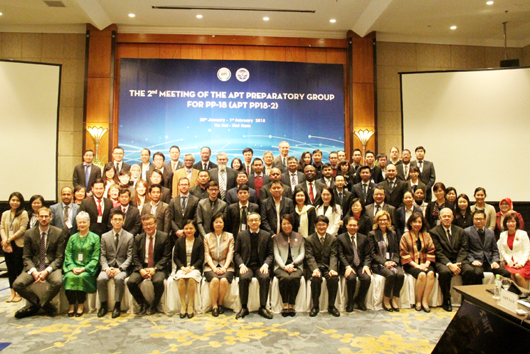  APT họp lần 2 chuẩn bị cho hội nghị toàn quyền của ITU (PP18-2)