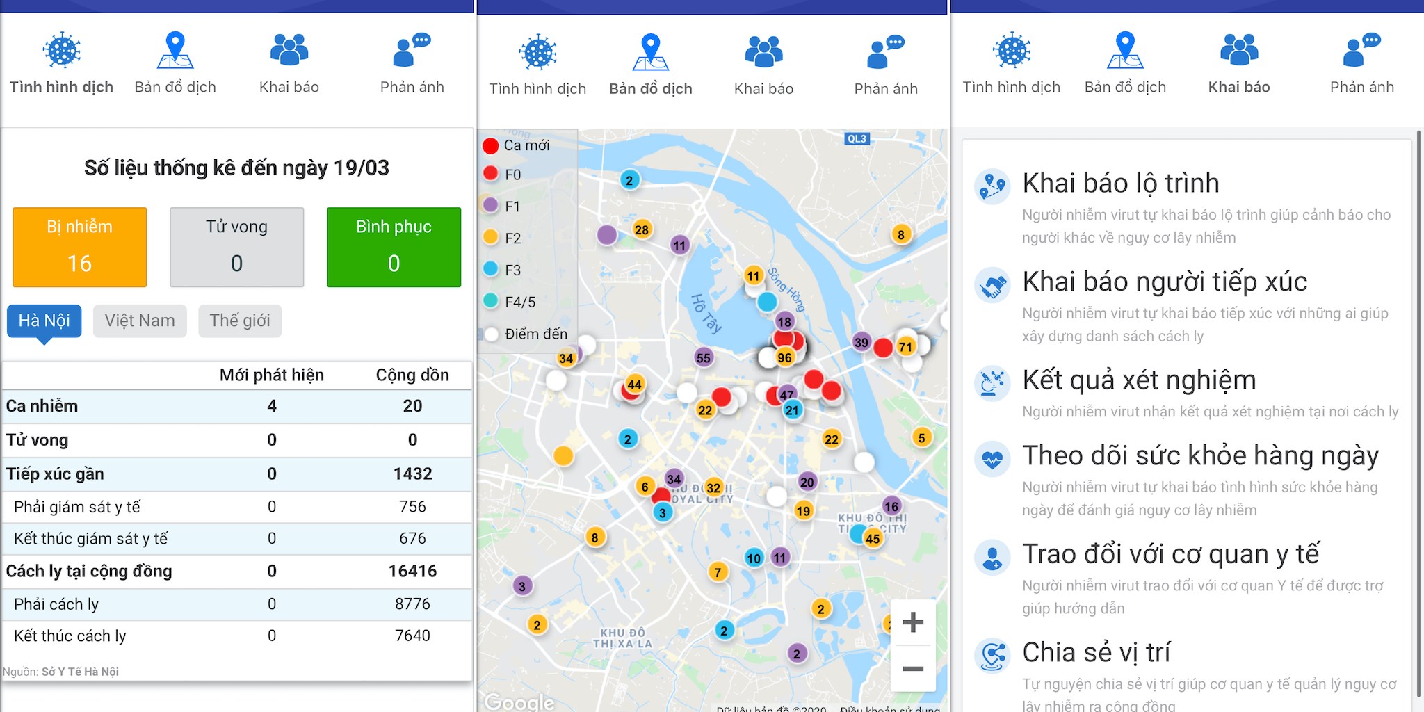 Sở TT& TT kêu gọi người dân khai báo, phản ánh về dịch Covid-19 qua app Hà Nội Smart City