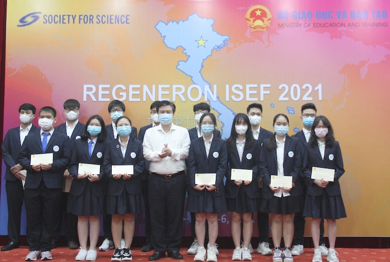 Học sinh Việt Nam đoạt giải ba Hội thi Khoa học Kỹ thuật quốc tế 2021