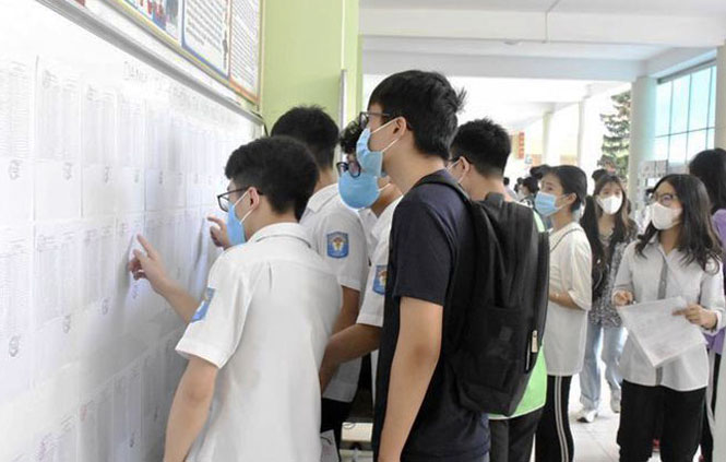 Hà Nội công bố điểm thi lớp 10 Trung học phổ thông công lập