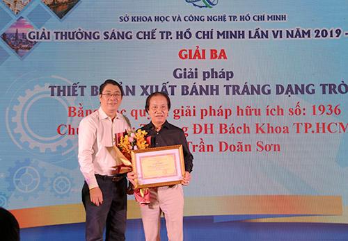 Giảng viên trường ĐH Bách khoa TP.HCM được đề nghị tặng Giải thưởng Hồ Chí Minh