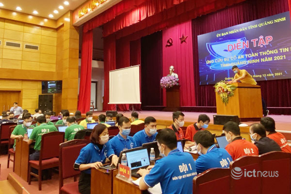 Quảng Ninh: Diễn tập ứng cứu, xử lý sự cố tấn công APT vào hệ thống thông tin