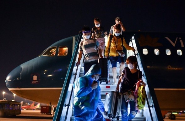 Vietnam Airlines khai thác chuyến bay quốc tế thường lệ đầu tiên kể từ đại dịch COVID-19