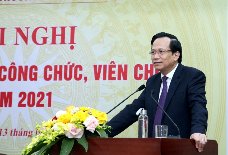 Bộ trưởng Đào Ngọc Dung: Năm 2022 tập trung cao độ cho chuyển đổi số trong toàn ngành