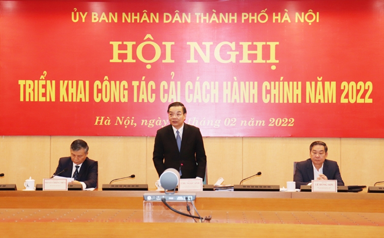 Hà Nội: Triển khai công tác cải cách hành chính năm 2022