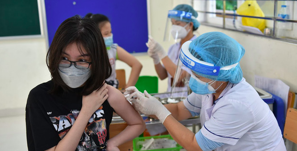 UBND TP Hà Nội ban hành Kế hoạch về triển khai tiêm vaccine phòng Covid-19 cho trẻ từ 5 đến dưới 12 tuổi