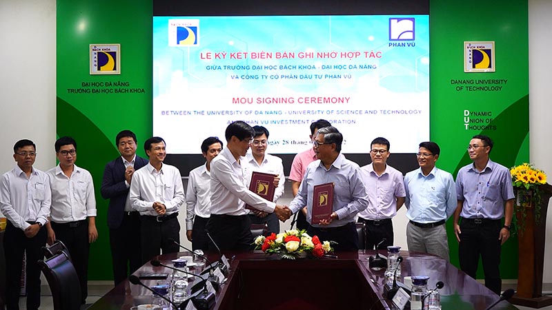 Phan Vũ Group ký kết hợp tác với Trường Đại học Bách khoa - Đại học Đà Nẵng