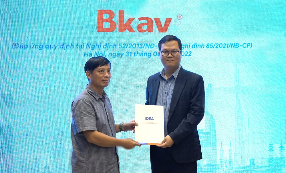 Bkav chính thức được cấp phép cung cấp dịch vụ chứng thực Hợp đồng điện tử