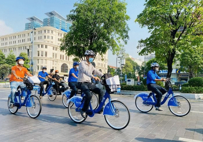 Hà Nội đề xuất triển khai thí điểm dịch vụ xe đạp đô thị tại một số quận 