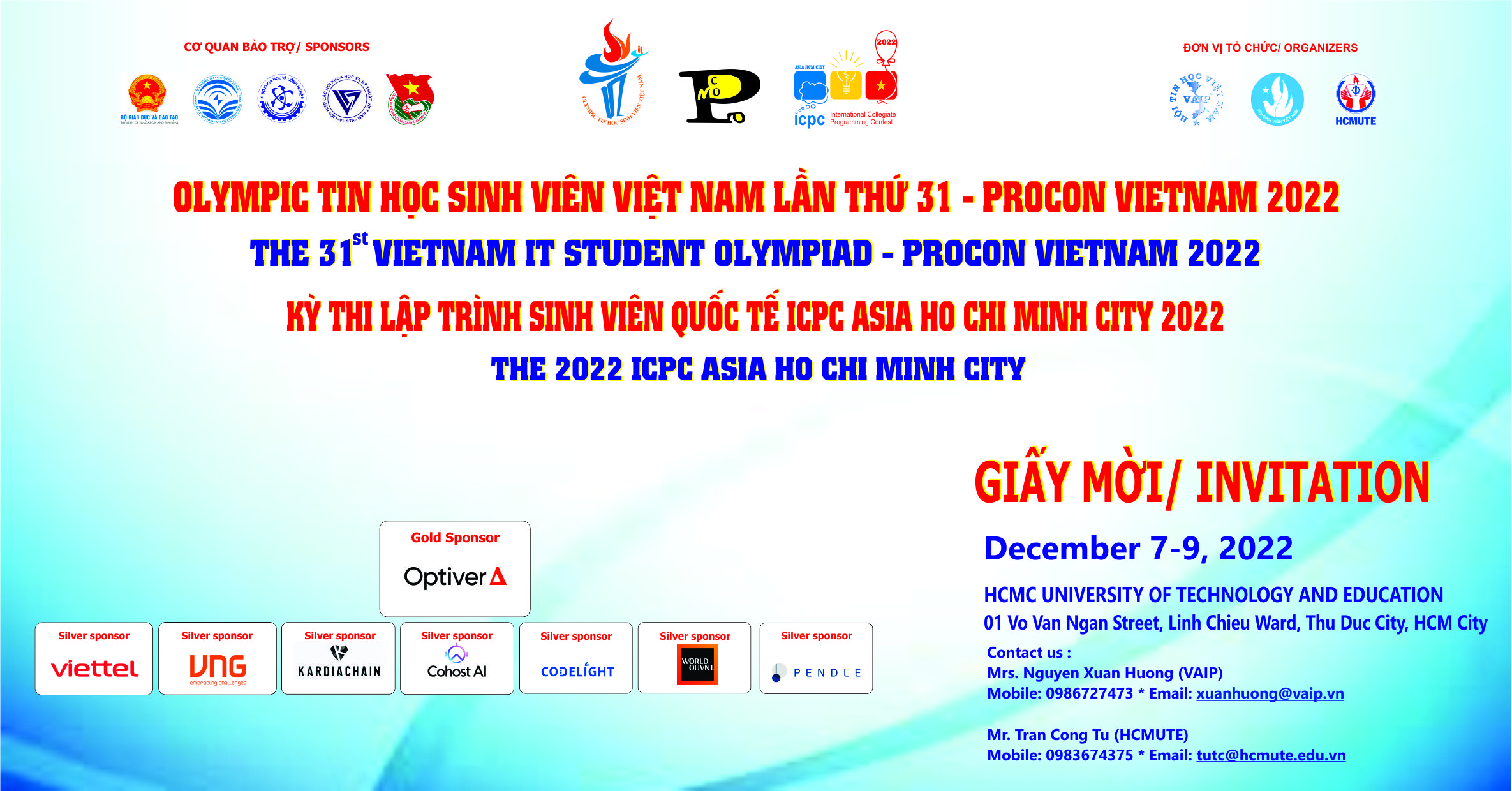 Olympic Tin học Sinh viên Việt Nam lần thứ 31 thu hút gần 700 sinh viên lập trình xuất sắc cả nước