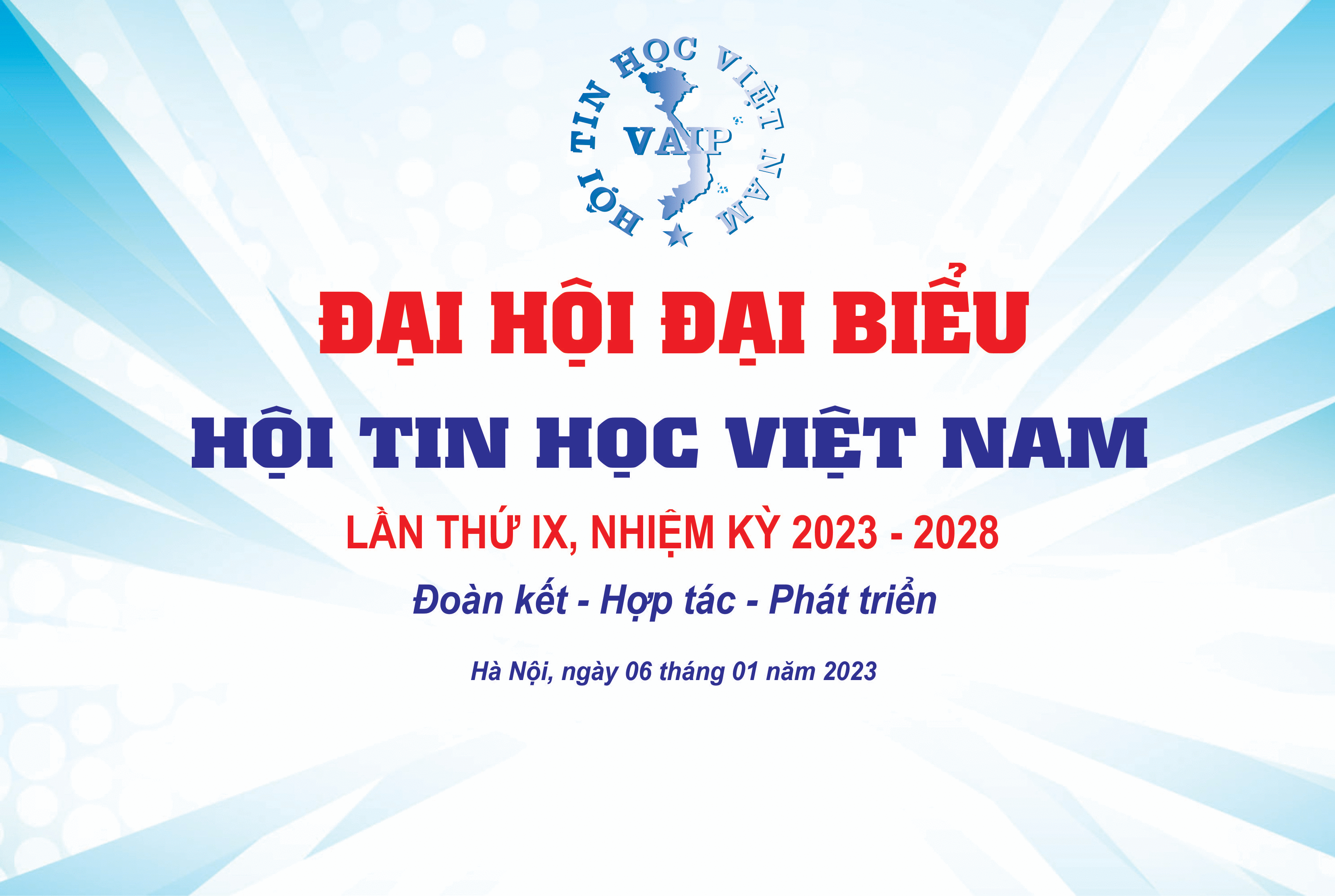 Triệu tập Đại hội đại biểu Hội Tin học Việt Nam lần thứ IX