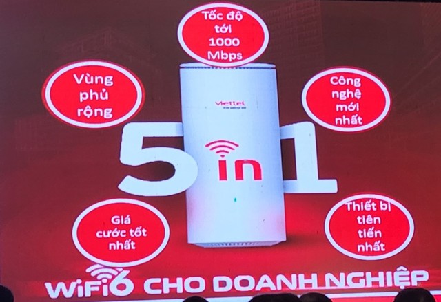 Viettel Telecom đem công nghệ WiFi6 đến cho doanh nghiệp Việt