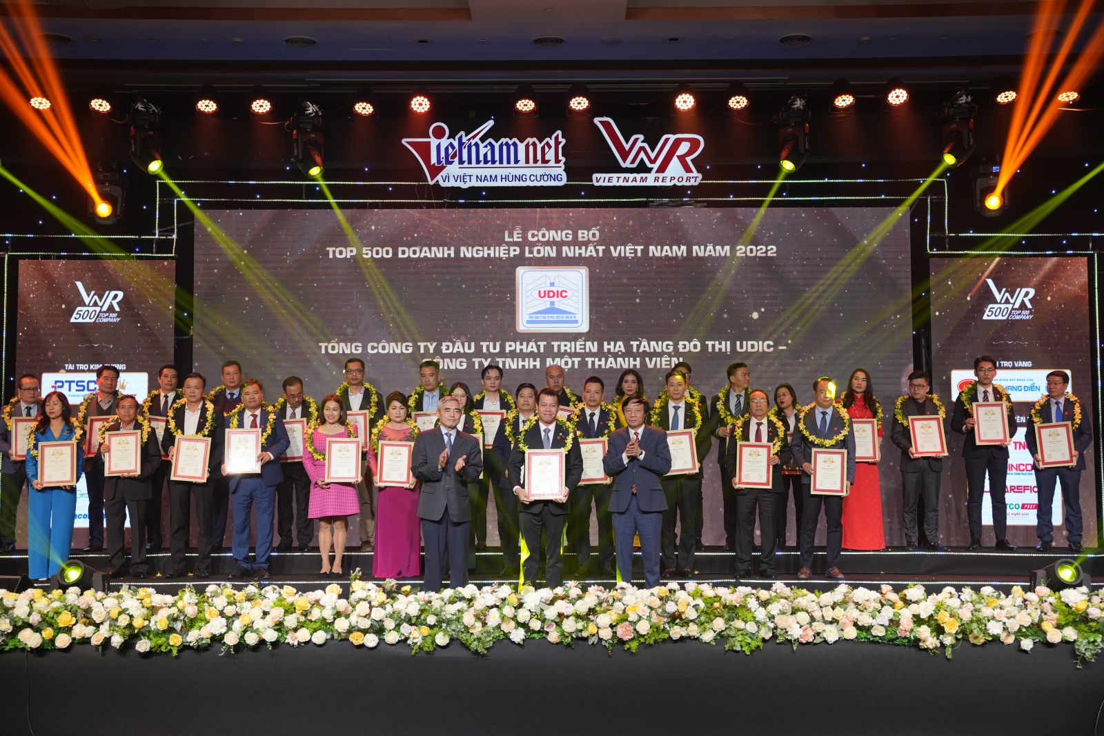 UDIC lọt top 500 doanh nghiệp lớn nhất Việt Nam