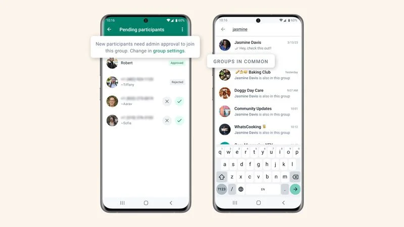 WhatsApp đạt được các tính năng nhóm mới cho quản trị viện và thành viên