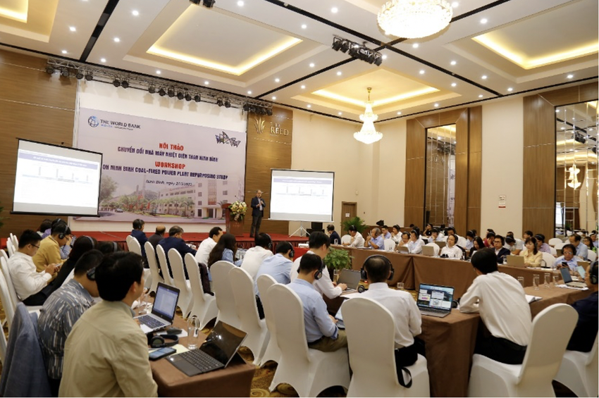Hội thảo: “Chuyển đổi Nhà máy Nhiệt điện than Ninh Bình”.