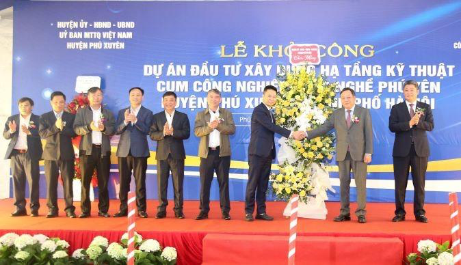 Hà Nội khởi công xây dựng hạ tầng kỹ thuật CCN làng nghề Phú Yên