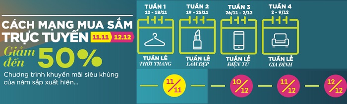 Chương trình CM mua sắm trực tuyến