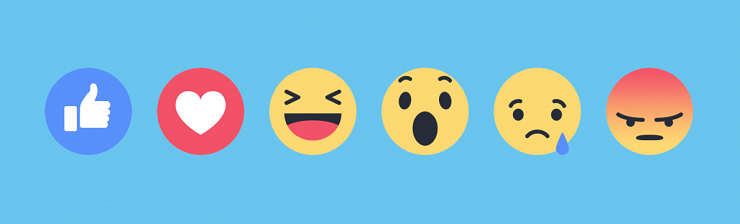 Tính năng Reactions mới bao gồm 5 biểu tượng trạng thái cảm xúc