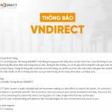Hệ thống Chứng khoán VNDirect bị hacker tấn công