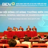 Giá trị vốn hóa của BIDV đạt 247,4 nghìn tỷ đồng, đứng thứ 2 trên thị trường chứng khoán Việt Nam