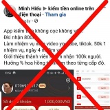 Mất tiền tỷ vì theo dõi, thả tim tiktok, nghe nhạc... việc nhẹ lương cao trên không gian mạng