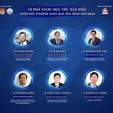 Công bố 10 gương mặt nhà khoa học trẻ đạt giải Quả Cầu Vàng năm 2024