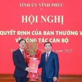 Vĩnh Phúc: Ông Lại Hữu Tuyển làm Bí thư Huyện uỷ Yên Lạc