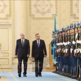 Lễ đón Tổng Bí thư Tô Lâm và Phu nhân thăm cấp Nhà nước Cộng hòa Kazakhstan