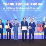 Hải Phòng dẫn đầu Bảng xếp hạng về Chỉ số năng lực cạnh tranh cấp tỉnh PCI 2024