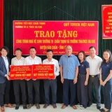 Quỹ Toyota Việt Nam xây dựng và cải tạo nhà vệ sinh cho các trường học tại vùng sâu, vùng xa tỉnh Yên Bái