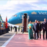 Tổng Bí thư Tô Lâm bắt đầu thăm chính thức Liên bang Nga và dự Lễ kỷ niệm 80 năm chiến thắng phát xít
