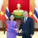Tổng Bí thư Tô Lâm tiếp Thủ tướng Thái Lan Paetongtarn Shinawatra