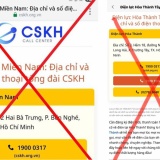 Xuất hiện website giả mạo ngành điện để lừa đảo khách hàng
