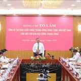 Tổng Bí thư Tô Lâm: Công tác nội chính phải hướng mục tiêu giữ vững ổn định để phát triển đất nước