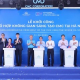 Thủ tướng Phạm Minh Chính dự khởi công Tổ hợp không gian sáng tạo CMC