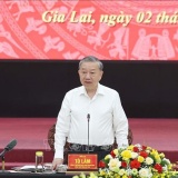 Tổng Bí thư Tô Lâm: Sau hợp nhất, tỉnh Gia Lai (mới) không chỉ lớn về quy mô mà còn mạnh về năng lực cạnh tranh