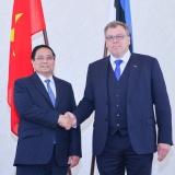 Thủ tướng Phạm Minh Chính hội kiến Chủ tịch Quốc hội Estonia